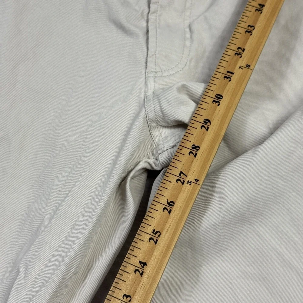 Faherty Pants Straight‎ Leg Cotton Lycra Outdoor Hiking Beige Men's Size 36x28